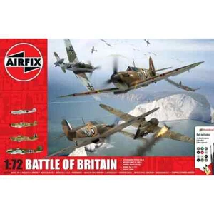 Airfix Battle of Britain Gift Set. 1-72 Scale. Plastic Model Aircraft Kit. - Picture 1 of 2