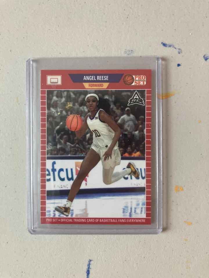 2023 Pro 套装 Leaf Angel Reese 遥控动作版仅 427 制造 WNBA — 第 1/1 张图片