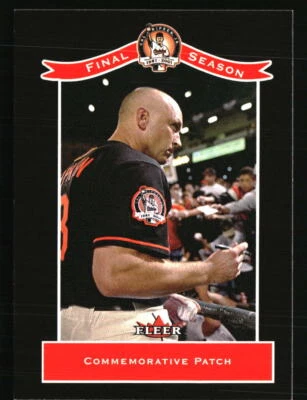 Cal Ripken Jr. 2001 Fleer Ripken Career Highlights Box Set #34 Baseball Card - Image 1 of 2