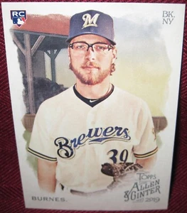 2019 TOPPS ALLEN & GINTER #206 CORBIN BURNES RC BASE CARD NM-MT - Picture 1 of 2