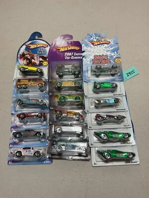 Lot of 18 Mattel Hot Wheels Easter Egg, Holiday Hot Rods Sealed - Image 1 of 3