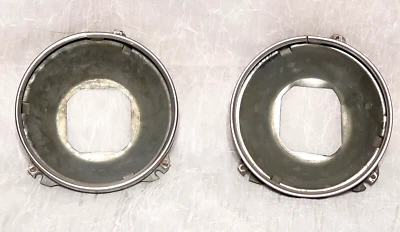 Pontiac Bonneville 1967 2 cubos de montaje de bombilla de cabeza y 2 anillos de faros Foto 1 de 4