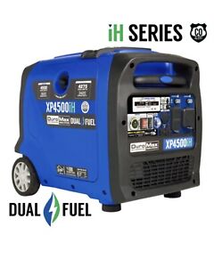 DuroMax XP4500iH 4,500 Watt Portable Dual Fuel Inverter Generator w/ CO Alert