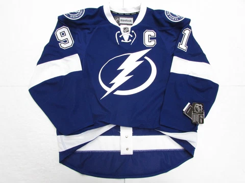 STEVEN STAMKOS TAMPA BAY LIGHTNING AUTHENTIC HOME REEBOK EDGE 2.0 7287 JERSEY Cover