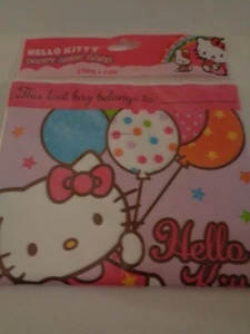 HELLO KITTY 1 PACKUNG MIT 8 LECKERLIBEUTELN FÜR PARTYGESCHENKE, NEU - Bild 1 von 1