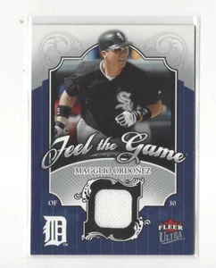 2006 Ultra Feel the Game Magglio Ordonez JERSEY White Sox - Picture 1 of 1