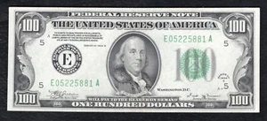 FR. 2154-E 1934-B $100 FRN FEDERAL RESERVE NOTE RICHMOND, VA CHOICE UNCIRCULATED - Picture 1 of 2