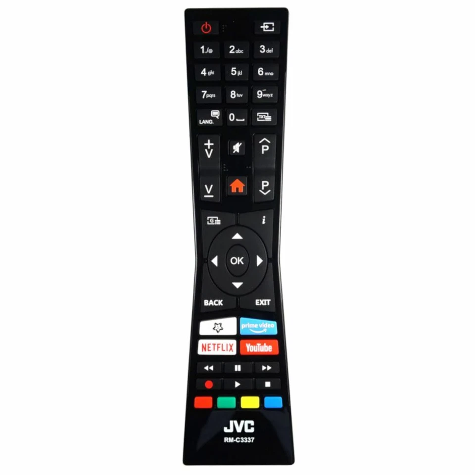 Genuine JVC LT-55VU6900 TV Remote Control - Image 1 of 1