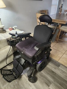 QUICKIE QM-710 POWER WHEELCHAIR,POWER TILT,RECLINE,LEGS & LIFT - Picture 1 of 7