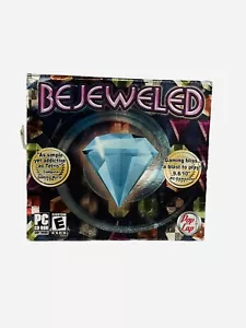 Gioco PC Vintage Bejeweled Cd Rom Window 98 / ME / 2000 / XP Computer Puzzle Usato - Foto 1 di 6