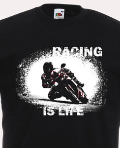 Racing T Shirt Biker Racer Motorrad Motorcycle Moto GP Fans