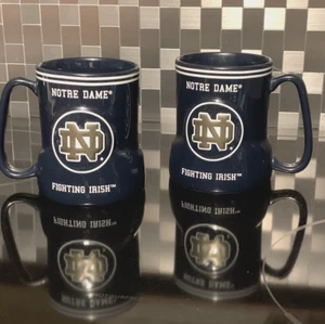 Notre Dame Fighting Irish 20 oz Mugs Boelter Brands Collegiate - Picture 1 of 5