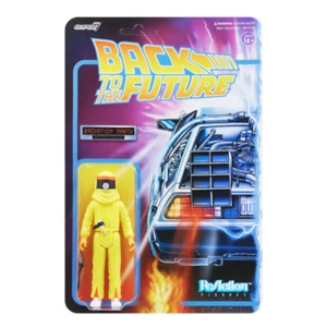 Super7 Back To The Future Marty Mcfly Radiation Hazmat Retro ReAction Figure  - Picture 1 of 2
