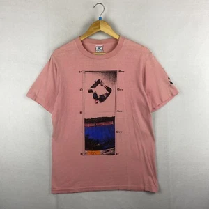 Vintage 80s Hobie Skate T Shirt Size XL Pink Single Stitch Made In USA Surf - Picture 1 of 8