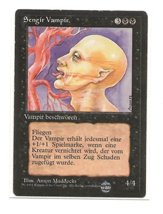 SENGIR VAMPIRE 4th FBB Rare VG / MP Magic German Vampir Black Border MTG - Bild 1 von 1