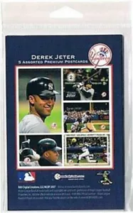 NY Yankees Derek Jeter 4x6 set of Postcards 5 assorted Postcards - Picture 1 of 1