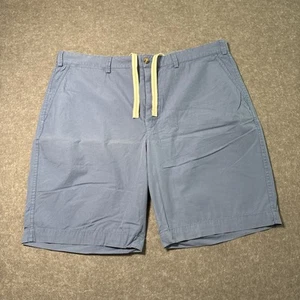 POLO RALPH LAUREN Herren 10" Bermuda Shorts blau vorne flach Größe 40 mit Kordelzug - Bild 1 von 8