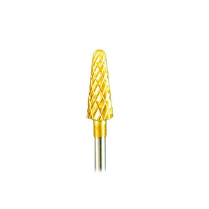 Medicool Goldcarbide -CC3- Kegelfeile formen und reinigen unter Nagel Maniküre Bi - Bild 1 von 3