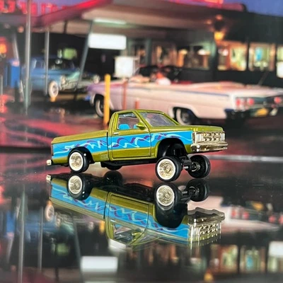 Revell Lowrider '90 Chevy S-10 Pickup "Dragon Wagon” 1/64 Loose. - Image 1 of 4