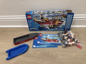 LEGO CITY 60005 TOWN FIRE BOAT w/ Manuals & Box