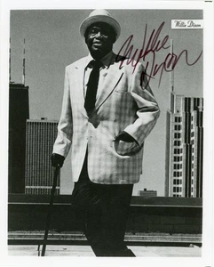 Willie Dixon - signiertes s/w Foto - Bild 1 von 1