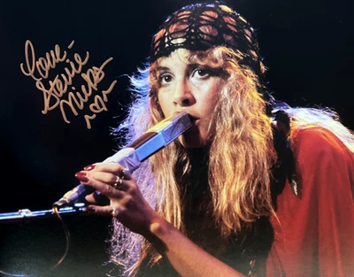 Stevie Nicks Signed (Fleetwood Mac) 8x10" REAL Authentic Autograph w/COA - Image 1 of 4