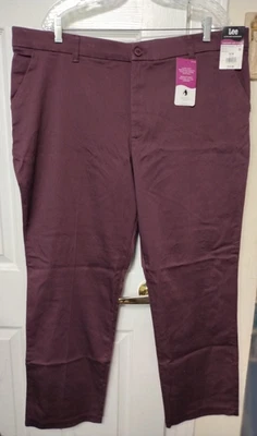 NUEVO Pantalones para mujer color ciruela talla 22 de LEE Foto 1 de 3