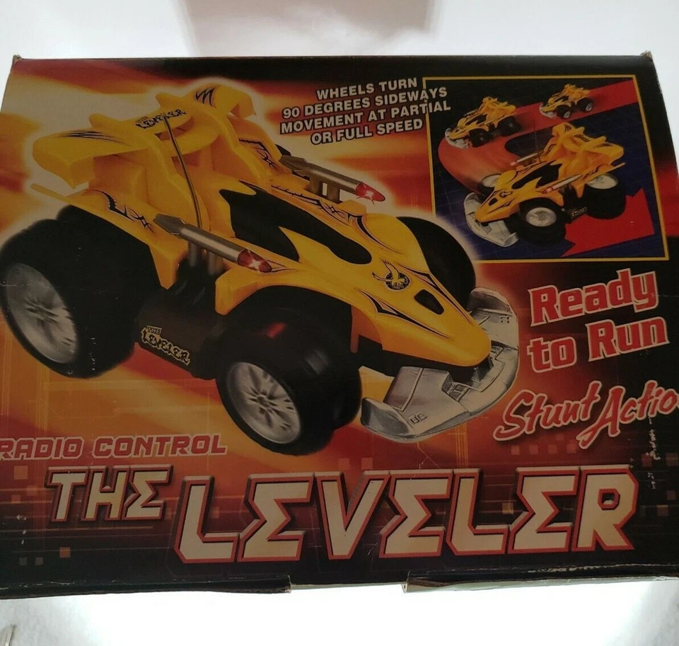 LEVELER Radio Control Stunt Action Vehicle Vintage NEW  Old Stock - Image 1 of 4