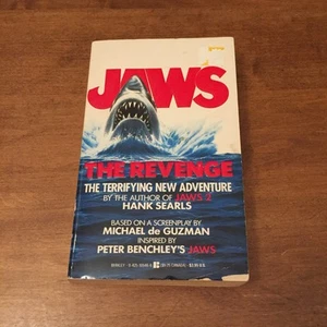 Jaws: The Revenge by Hank Searls * Michael de Guzman 1987 Berkley MMPB Fair/Good - Picture 1 of 10