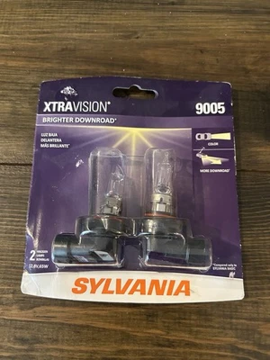SYLVANIA - 9005 XtraVision - Faro halógeno de alto rendimiento (2 bombillas) Foto 1 de 2