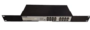 D-Link DGS-1016D 16-Port Gigabit Ethernet Switch | 10/100/1000 Mbps | Desktop - Picture 1 of 6