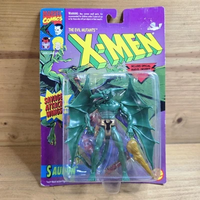X-Men Evil Mutants Sauron Action Figure Gold Pants Vintage 1992 ToyBiz - Image 1 of 3