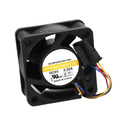 Cooling Fan NYW04020005BSS for Y.S.TECH PWM 4pin Plug Cooler 40*40*20mm 5V 0.32A - Image 1 of 4