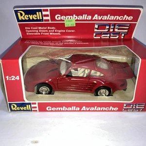 REVELL GEMBALLA AVALANCHE 1:24 Die-cast CarVintage 1990 New In Box - Picture 1 of 6