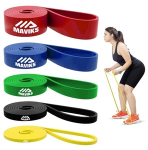 Exercise Resistance Bands for Working Out Set of 5 Women Pull-Up  - Picture 1 of 6