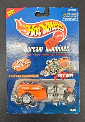 Llavero diecast Hot Wheels Scream Machines Talking 1:64 coche de carreras Foto 1 de 2