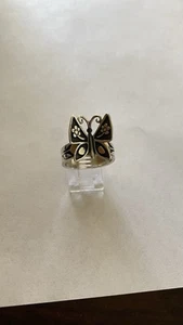 James Avery Sterling silver Mariposa ring size 10 - Picture 1 of 6