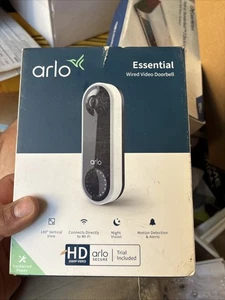 Arlo Video Doorbell - White/Black Arlo Video Doorbell - White/Black - Picture 1 of 2