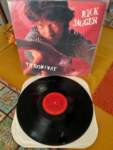 MICK JAGGER (Rolling Stones) Throwaway 1987 Columbia PROMO EP 4407482 NR/MINT - Picture 1 of 1