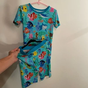 Little Sleepies Disney and Pixar Nemo's Reef Two-Piece Pajama Set- 5/6 - Picture 1 of 4