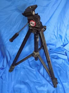 Velbon Stratos 450 Professional Expandable/Collapsible Tripod Black VGC - Picture 1 of 9