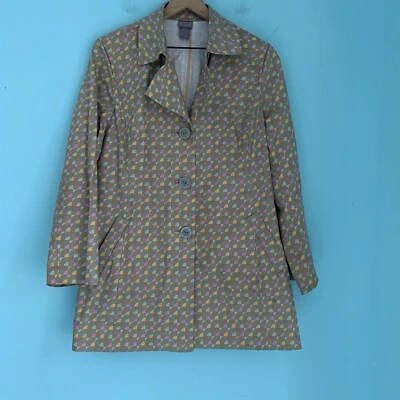 Gabardina Sigrid Olsen Repelente de Lluvia MUJER 12 Petite Tan Midi Nylon Primavera Foto 1 de 4