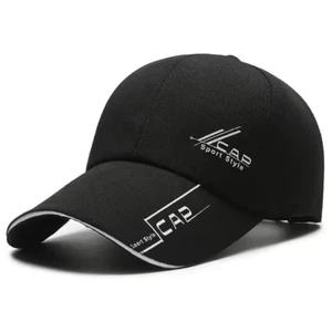 Hats, Men, Summer Long Brim, Baseball Caps, Spring Casual, Outdoor Sun, Fishing - Picture 1 of 4