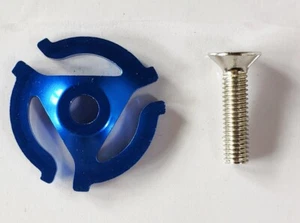 New GT headset Stem Top Cap 1-1/8"+ The Screw Bolt - BLUE CYCLING - Picture 1 of 2