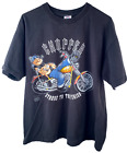 Vintage 2003 Popeye Chopper T-Shirt Strong To The Finish Short Sleeve Large L