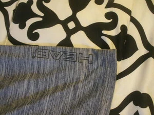 HEAD;;BIG MEN SLIM Shorts Cool Poly,Grays Sz 3xl 23"Long 10" Inseam, Pockets NWT - Picture 1 of 11