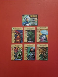 FLEER MARVEL MONUMENTAL OVERPOWER - THE SHI'AR GAME CARD SET OF 7 - Bild 1 von 2
