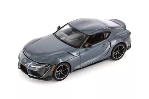2022 TOYOTA GR SUPRA GRAY 1/24 DIECAST CAR SHOWCASTS 38917GY - Picture 1 of 6