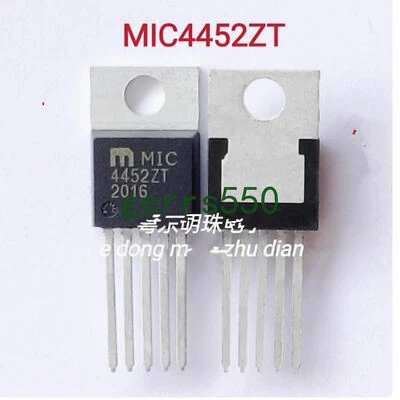 1 pcs New MIC4452ZT 4452ZT TO-220 five-pin direct-plug triode - Image 1 of 2