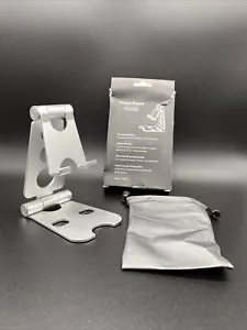 Portable Phone Stand Aluminium Alloy With Case - Photo 1 sur 3